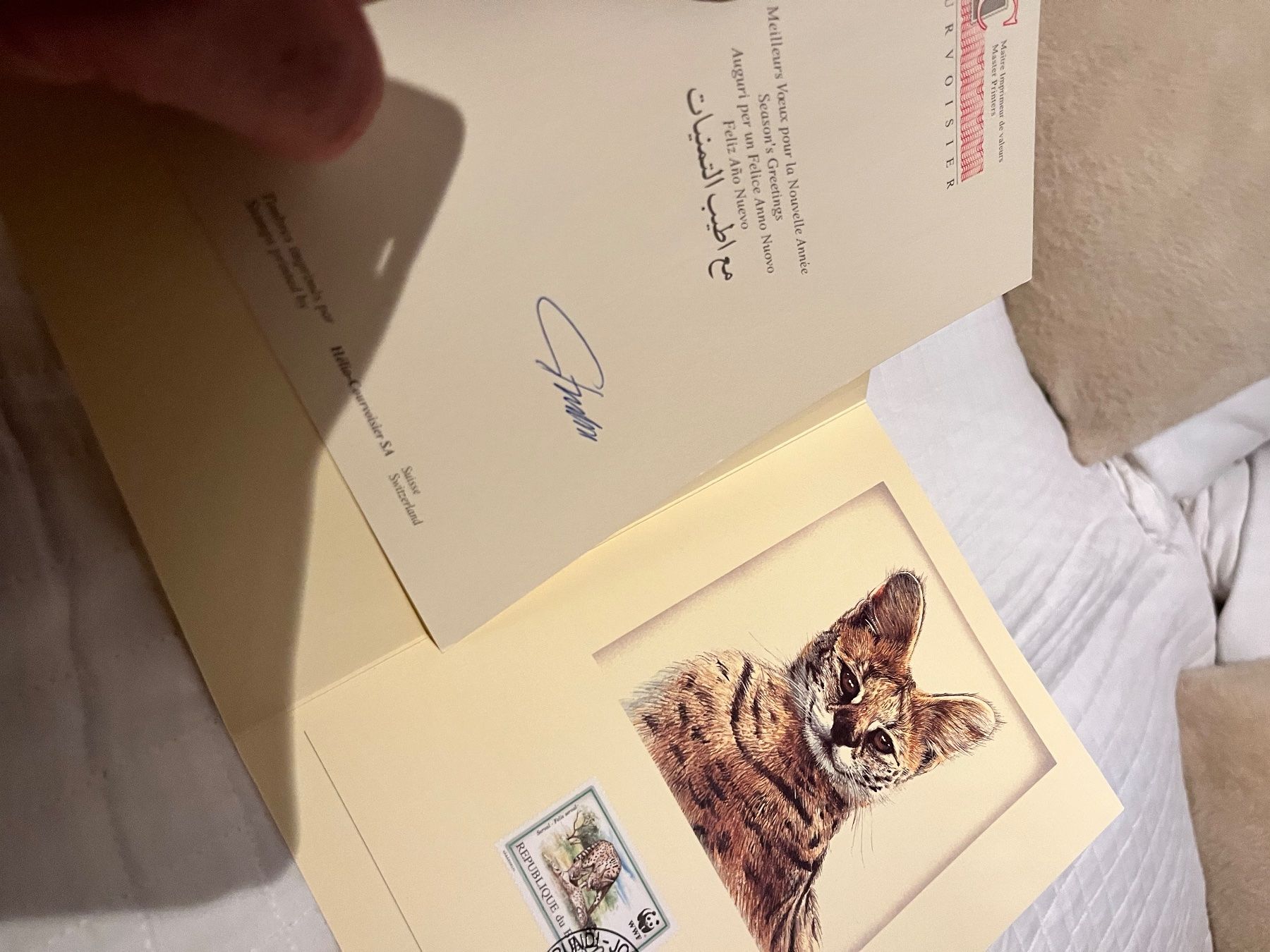 Tutti i francobolli: WWF Briefmarke Weihnachten Burundi – Nuovo (secondo la descrizione) da Zürich venduto da engebrunau 4