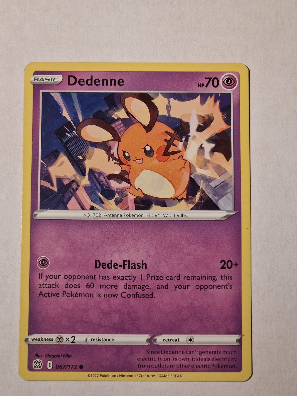 Pokémon Sammelbilder & Trading cards: Pokemon - Dedenne 067/172 – Neu und originalverpackt aus Greifensee von Janali01