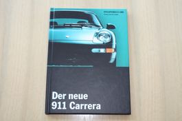 Porsche 911 Carrera 993 Hardcover Prospekt 8/93