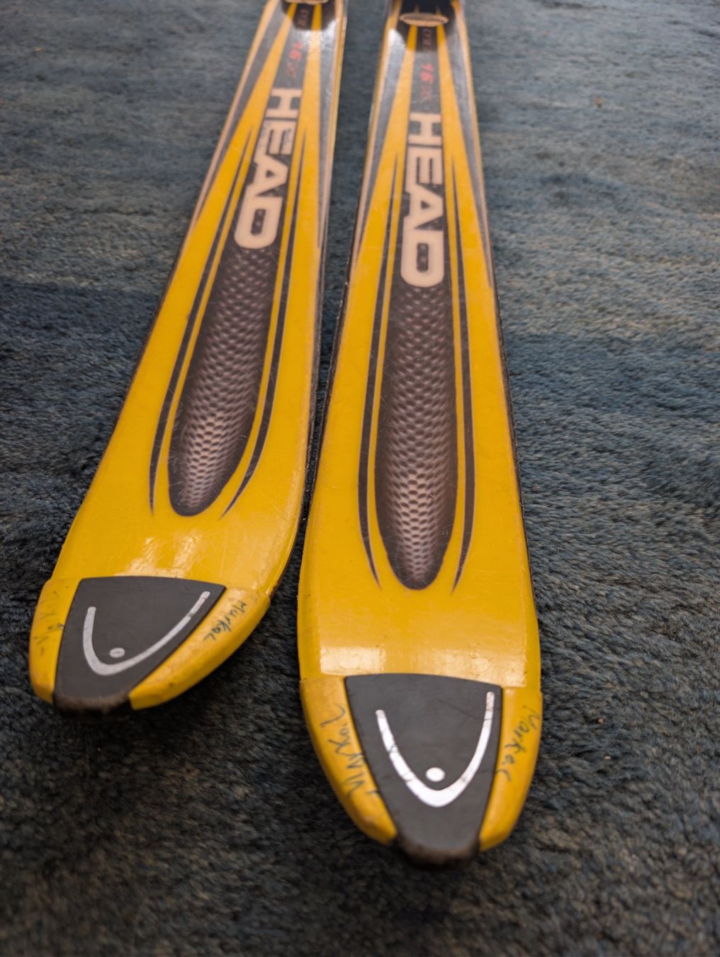 Head Sci: Head CYBER 16 Ski, 140cm, Gelb – Usato da Neuenhof venduto da mlw_w98j 1