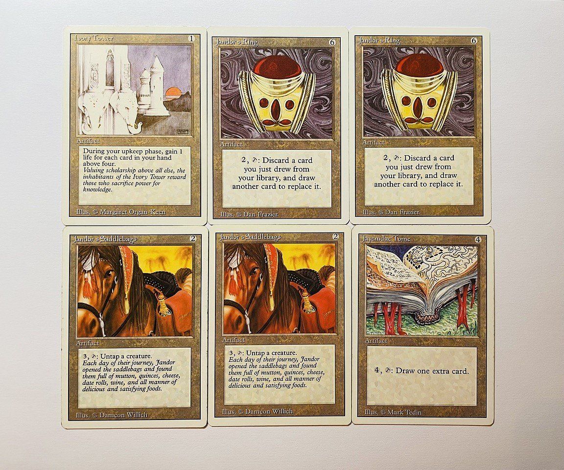 Magic The Gathering Sammelbilder & Trading cards: Magic The Gathering Artefakt Rare 24x Revised – Gebraucht aus Duggingen von nad_6yzh 4