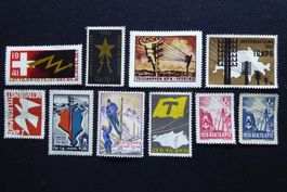(m150) Telegaphenpioniere: 10 Werte