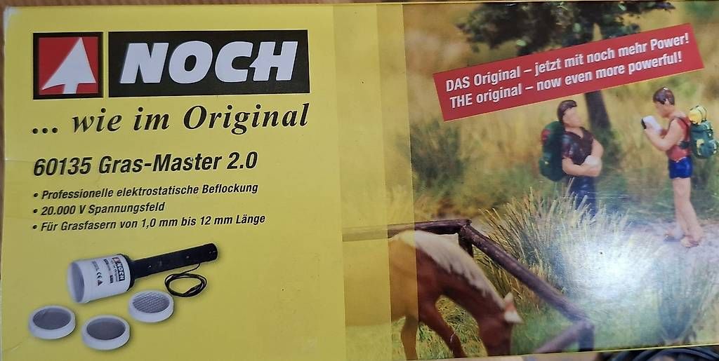 Modelleisenbahnen: NOCH 60135 Grasmaster 2.0 – Gebraucht aus Rickenbach SZ von Pinguin73 1