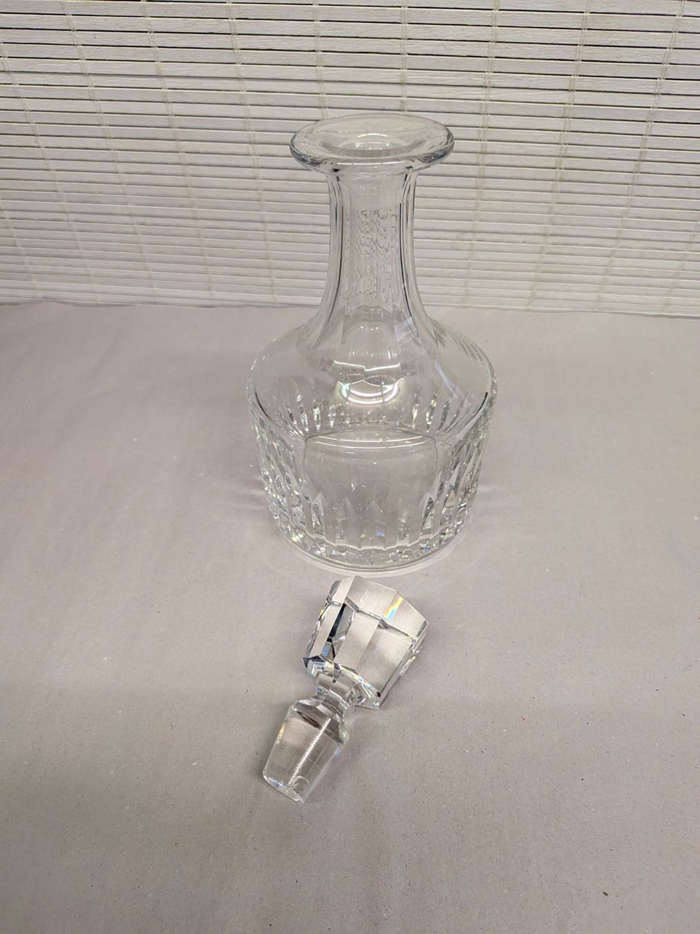 Caraffe: Saint Louis Kristallglas Karaffe – Usato da Emmen venduto da magelan 1
