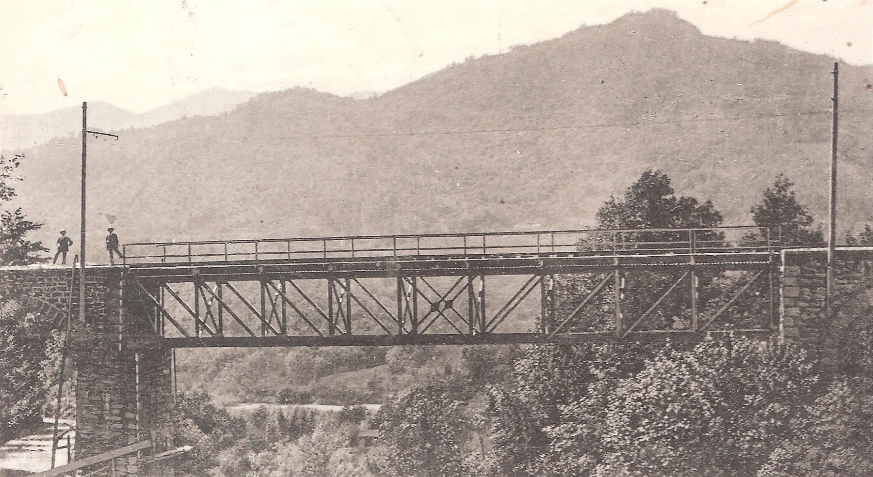 Cartoline postali: 9.9.1911 Nahbild Ponte di Cossio/Sonvico – Usato da Zürich venduto da Hagliweg