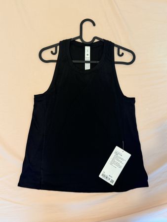 New-Lululemon Fast and Free Singlet – Black – XS