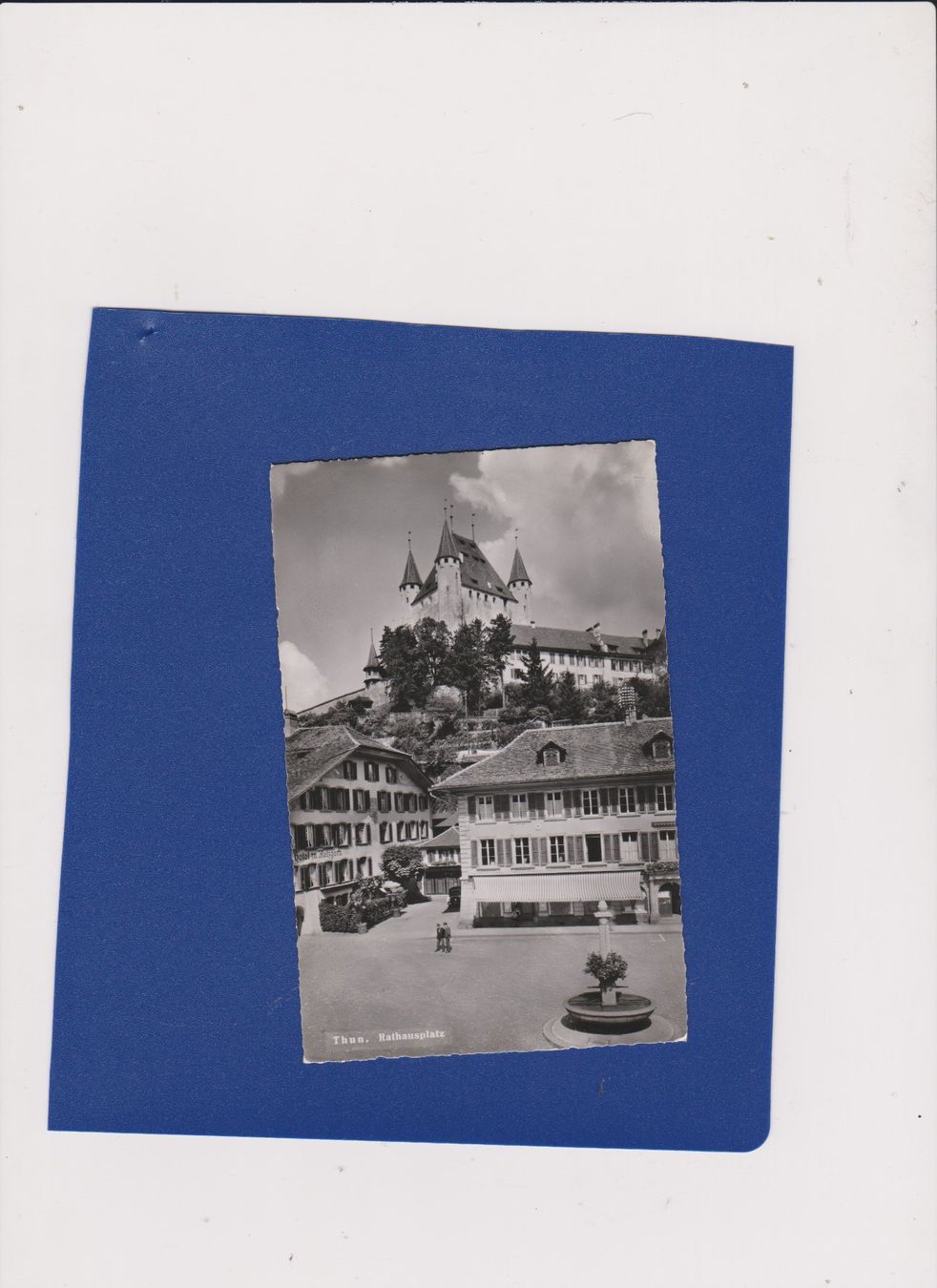 Cartoline postali: CP Thun - Rathausplatz – Usato da Bex venduto da Canouille