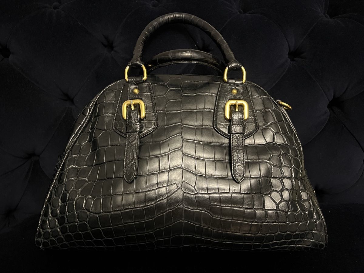 Prada Borse da donna: Prada Tasche - Krokodil Leder – Usato da Rüschlikon venduto da Mode-ZH13 1