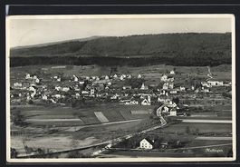 Mellingen, Teilansicht mit Strassenparti