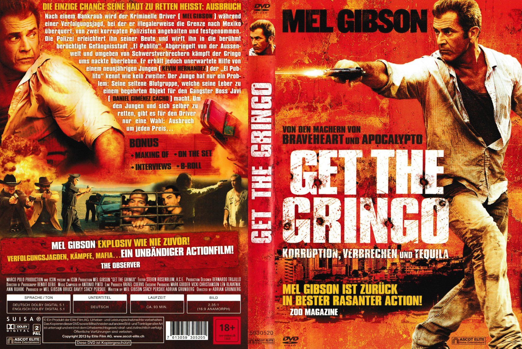 Tutti i DVDs: DVD - Get the Gringo (NEU) – Nuovo (secondo la descrizione) da Langnau am Albis venduto da MediaRescuerKeLoX