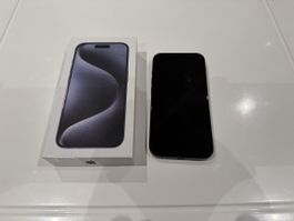 iPhone 15 Pro Blue Titanium 128GB