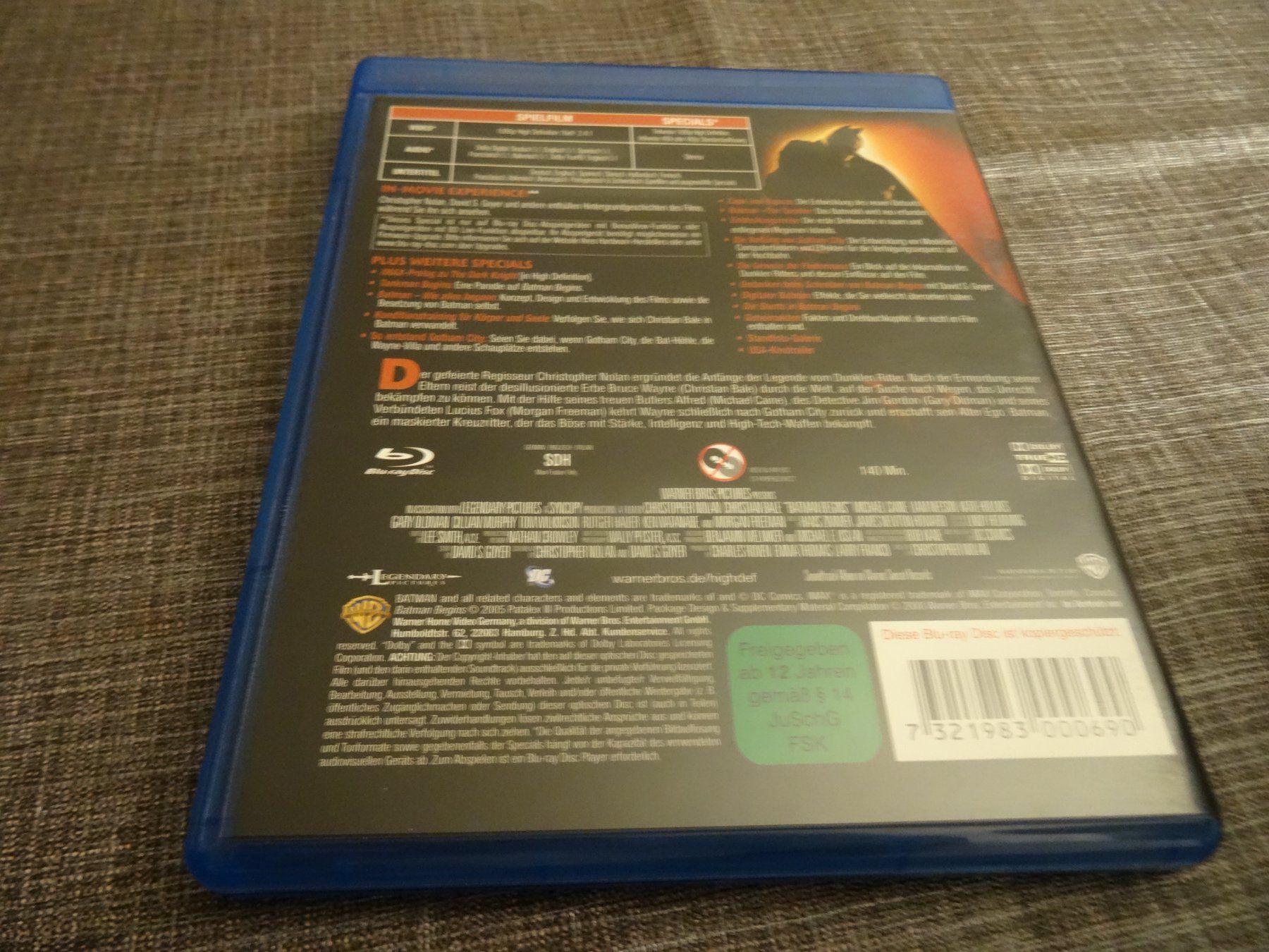 Tutti i DVDs: Batman Begins - Blu-ray - – Usato da Olten venduto da Disc-Verkauf 2