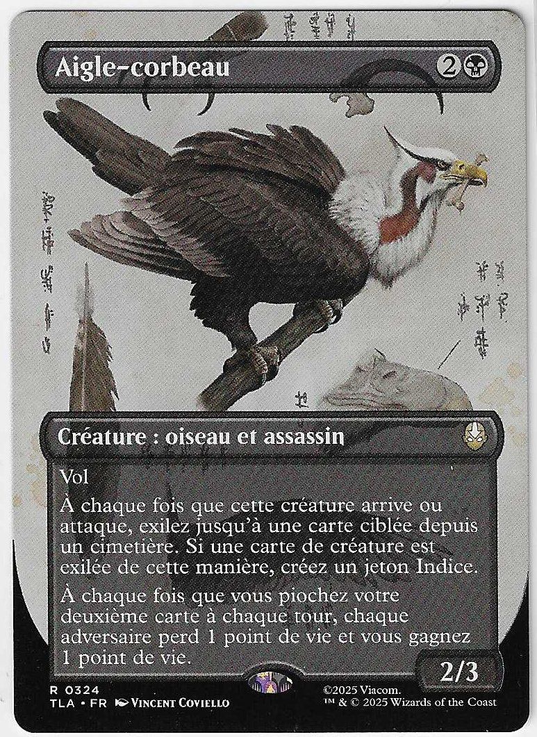 Magic The Gathering Sammelbilder & Trading cards: [MTG] Raven Eagle [fr] – Gebraucht aus Nyon von LucidumMTG