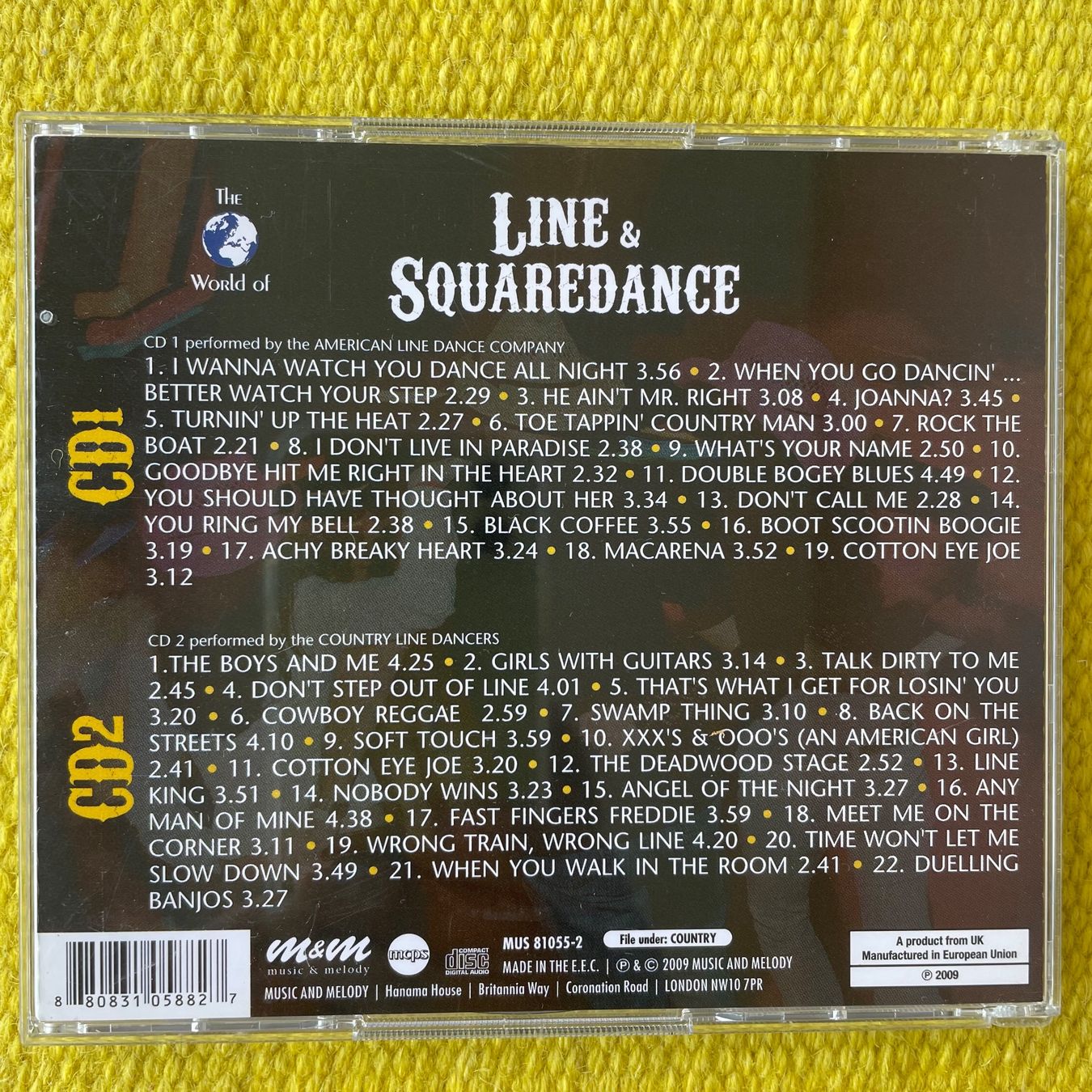 CDs: LINE&SQUAREDANCE-2CD LINE&SQUAREDANCE – D'occasion à Rorschacherberg par CD-Roli 1