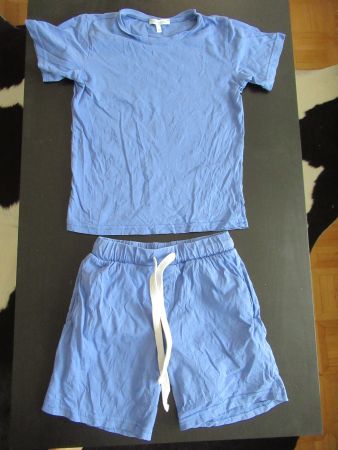 Short Set Pyjama Jungs blau Louis & Louisa Grösse 128/134