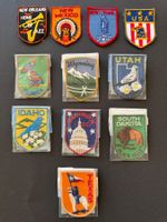 11 USA Aufnäher Set Voyager Emblems gebraucht Zustand