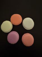5 kleine Döschen, Form Macaron