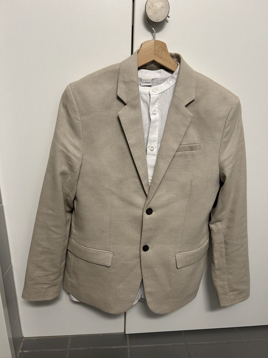 H&M Completi: H&M Anzug Beige Gr. 164,Hemd 164 – Nuovo (secondo la descrizione) da Zürich venduto da Nutla 1