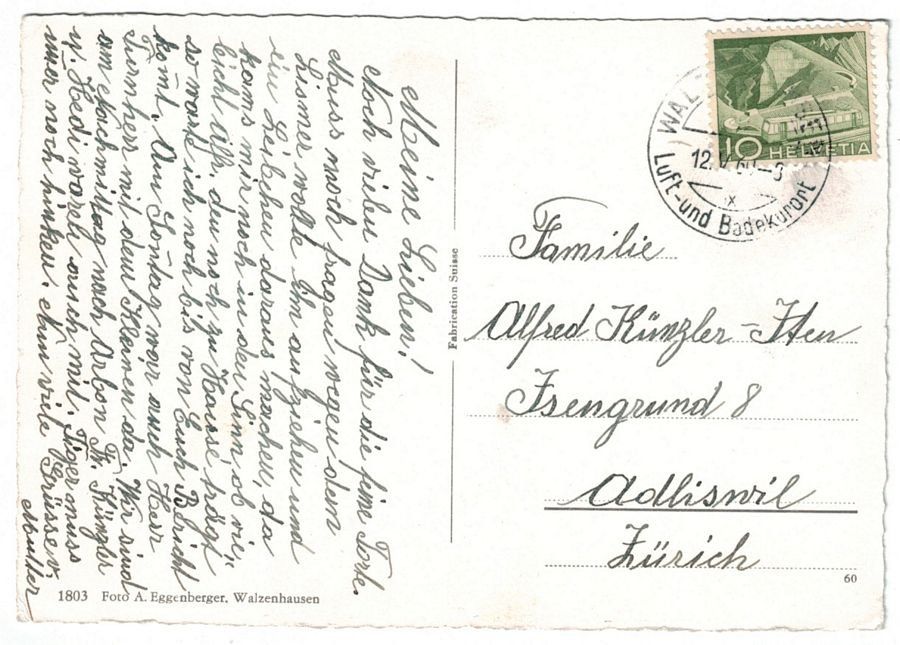 Cartoline postali: Junge Katze, gelaufen 1960 – Usato da Frauenfeld venduto da POML 1