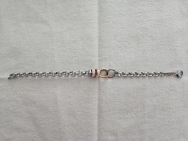 Armband Edelstahl Roségold Zirkonia