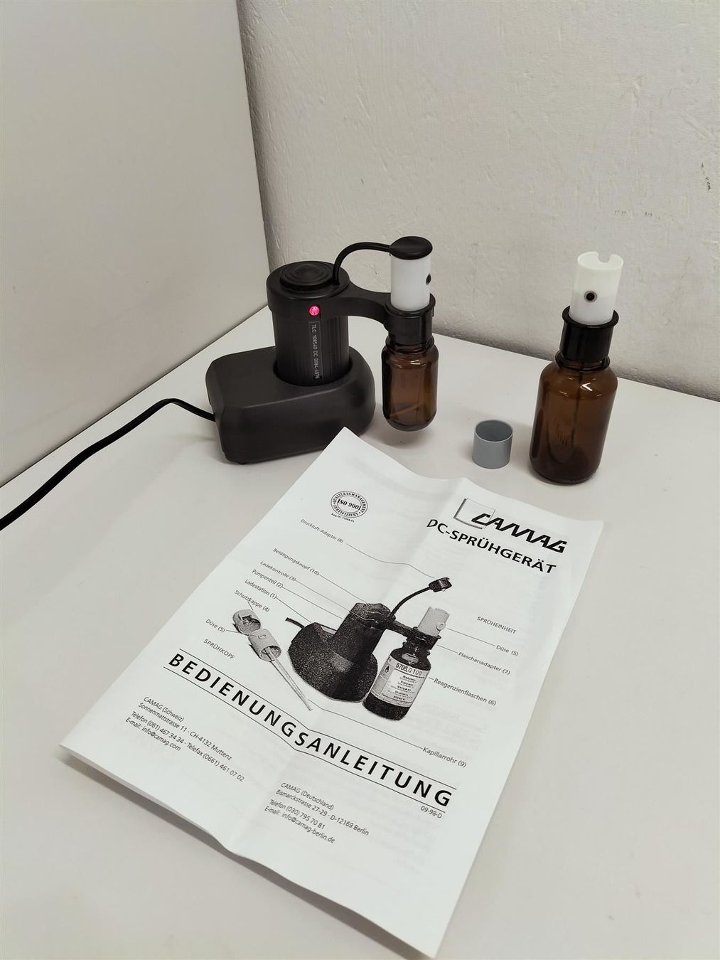 Accessori da laboratorio: DC/TLC-Sprühgerät von CAMAC – Usato da Niederdorf venduto da LeptonAG_Labor
