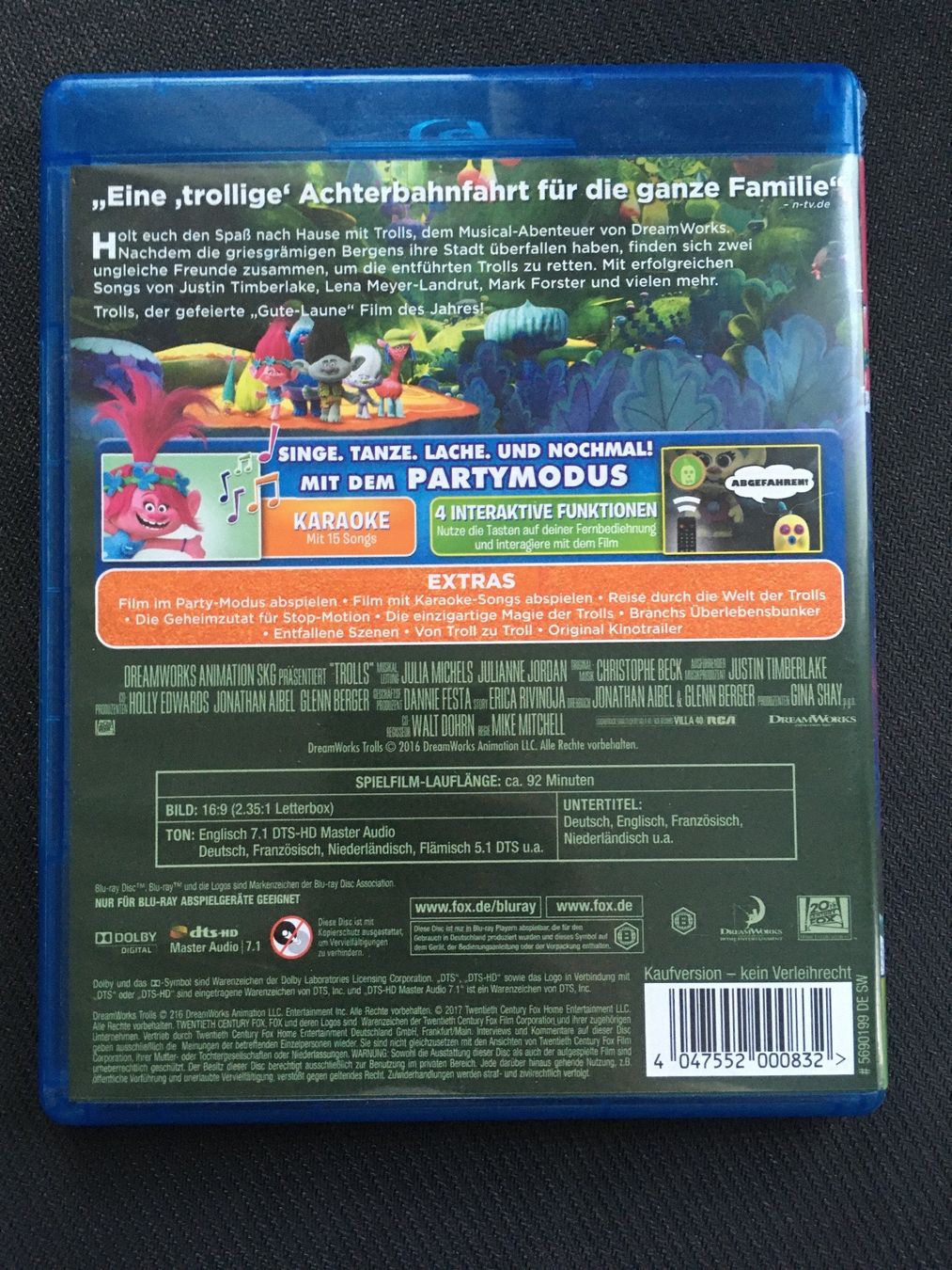 Tutti i DVDs: Dreamworks: Trolls [Blu-ray] – Usato da St.Gallen venduto da MedienJoe 1