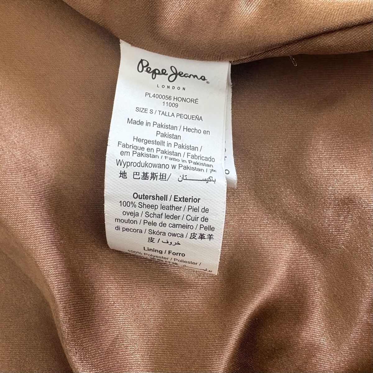 Pepe Jeans Cappotti: Mantel 100% Leder Pepe Jeans, Gr. S – Usato da Kreuzlingen venduto da sasha__ 2