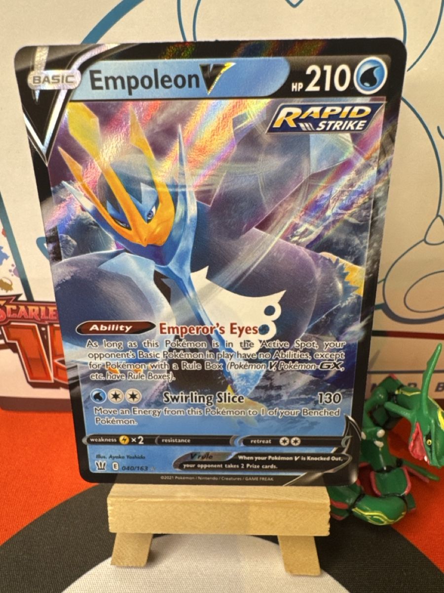 Pokémon Carte collezionabili: POKÈMON / Empoleon V / Battle Styles – Usato da Herzogenbuchsee venduto da TCG-High-Quality