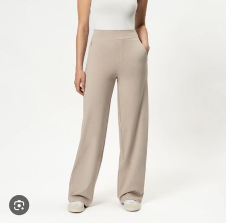 Asana Relaxed Straight Pant beige