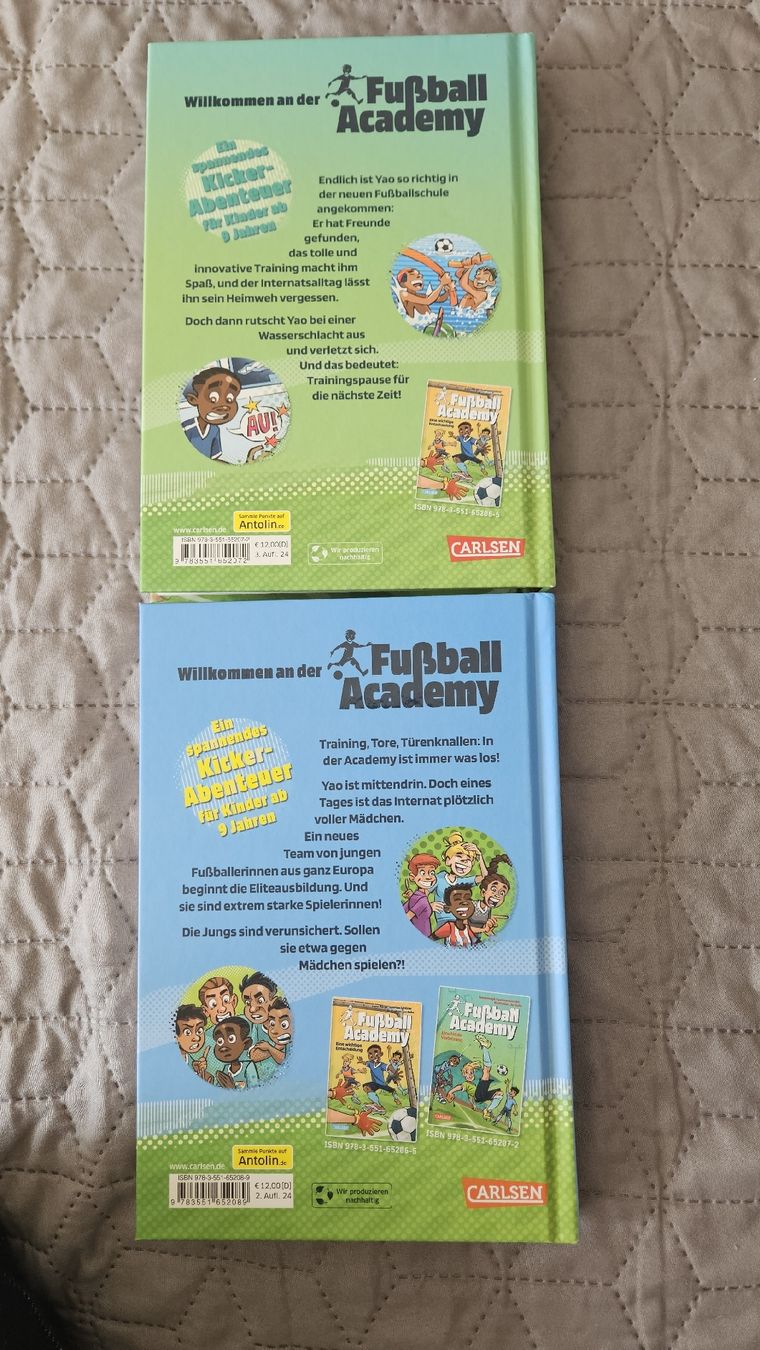Bücher: Fussball Academy - Band 2 +3 – Neu (gemäss Beschreibung) aus Fulenbach von Sarah79 2