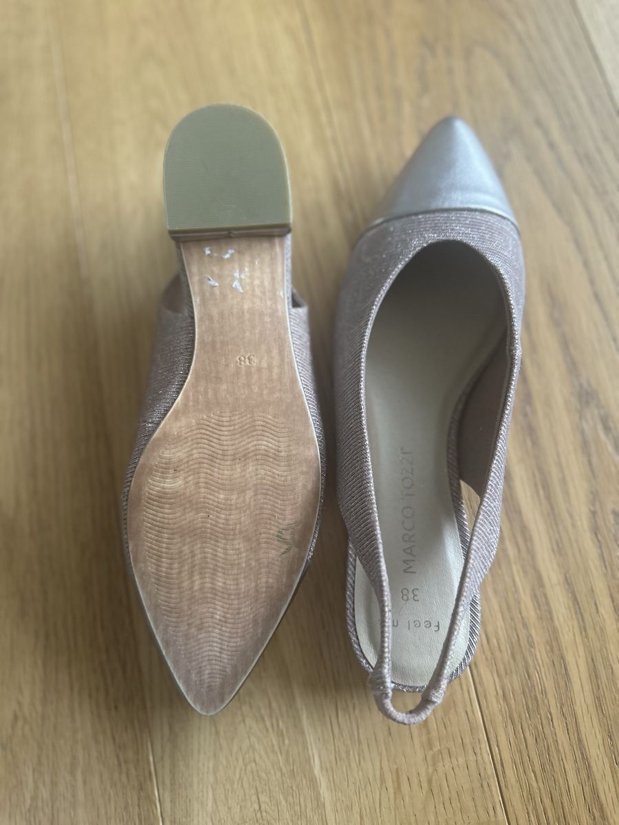 Damenschuhe: Marco Tozzi Glitzer Schuhe 38 – Neu (gemäss Beschreibung) aus Pfaffhausen von Klaras_second_hand 1