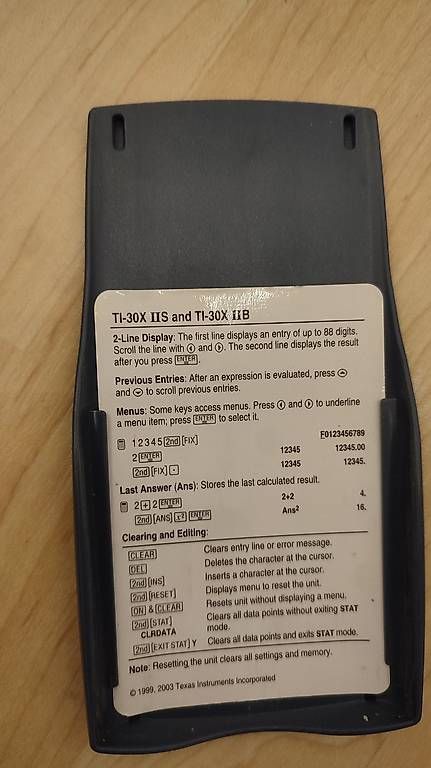 Texas Instruments Calculatrices: Texas Instruments TI-30X – D'occasion à Gisikon par san_lb6w 1