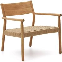 Kave Home Sessel Yalia Eichenholz massiv natur FSC