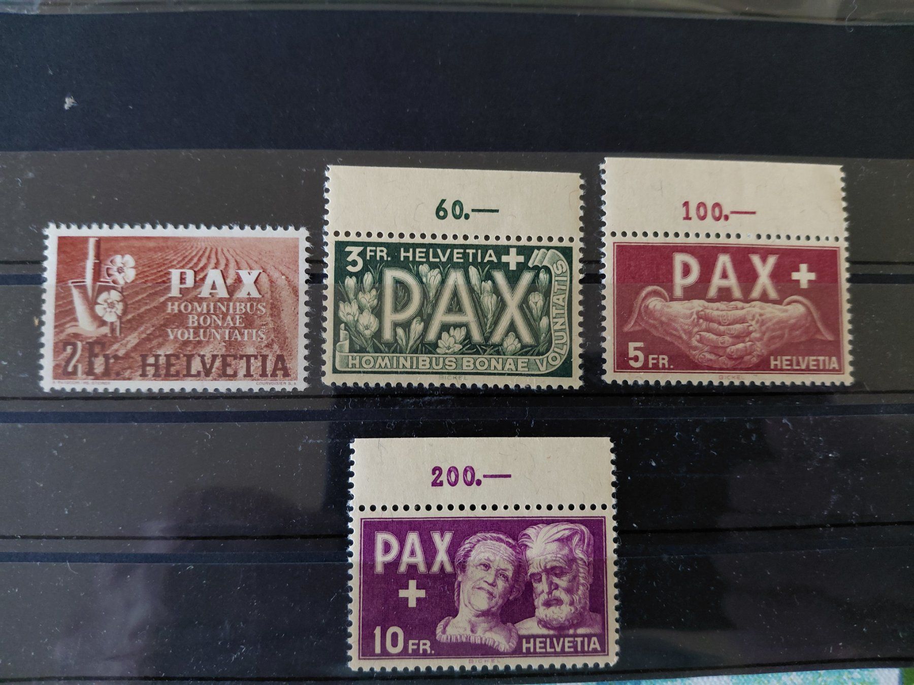 Tous les timbres: Tolles Set PAX Postfrisch – Neuf (Voir description) à Horw par Onurb008