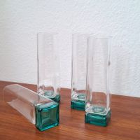4 verres Light & Music par Luigi Bormioli 1980 serie Monet