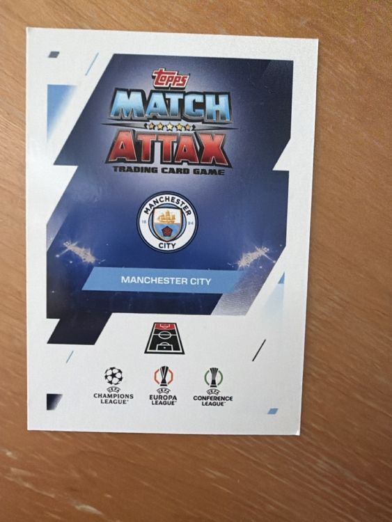 Carta Topps Match Attax Erling Haaland Manchester City (Nuovo (secondo ...