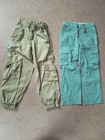 2x Sommer Hosen, Cargo Hosen, Grösse 110