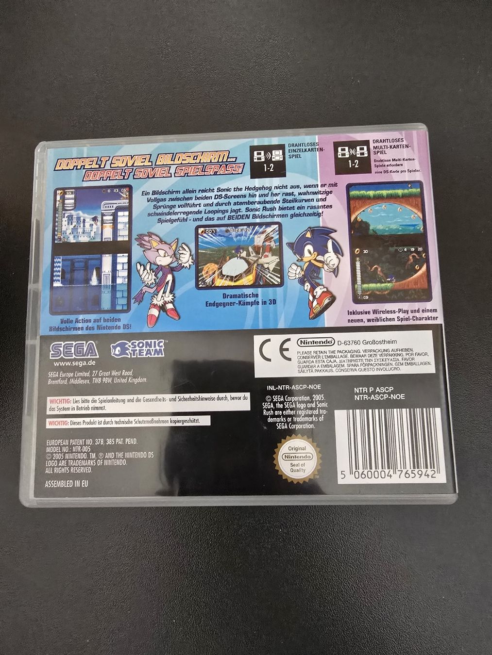 Nintendo Spiele: Sonic Rush - Nintendo DS – Gebraucht aus Chur von  1
