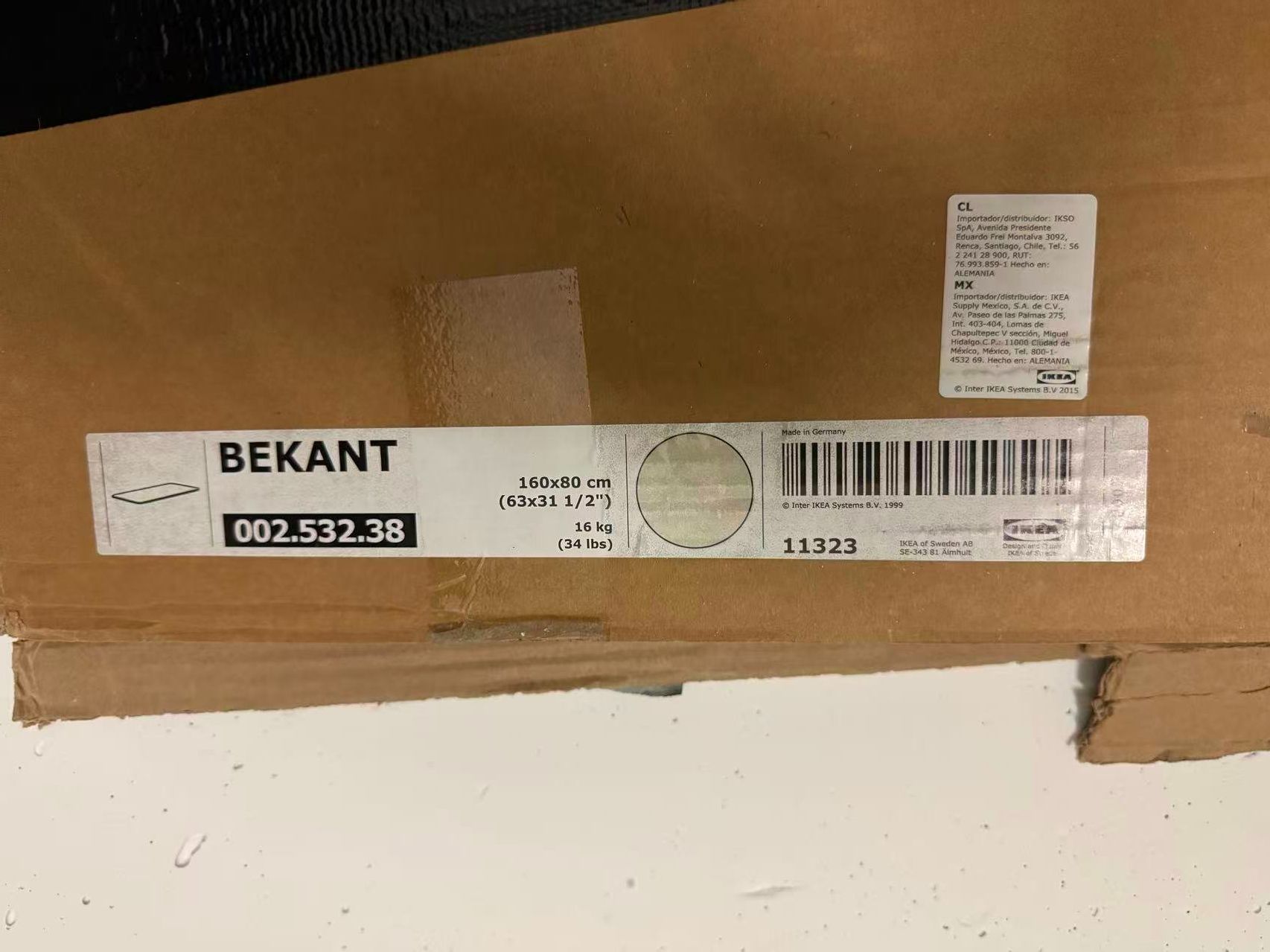 Ikea Scrivanie: IKEA BEKANT Schreibtisch 160x80cm elektrisch – Usato da Zürich venduto da xarthurx 1