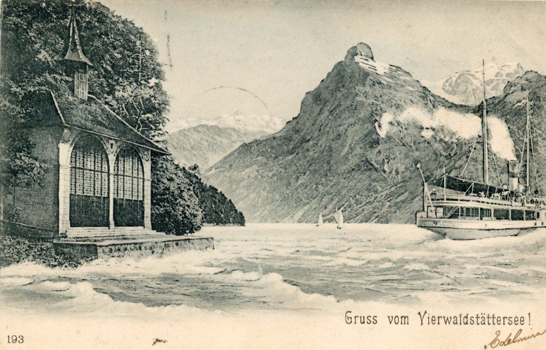 Cartoline postali: Treeib   UR    -      Dampfschiff       um  1 9 0 1 – Usato da Brig venduto da Valcards54