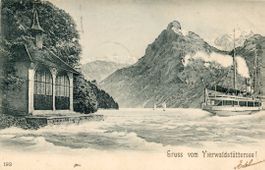Treeib   UR    -      Dampfschiff       um  1 9 0 1