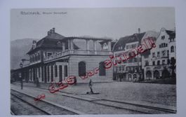 St. Gallen  Rheineck Bahnhof anno 1923