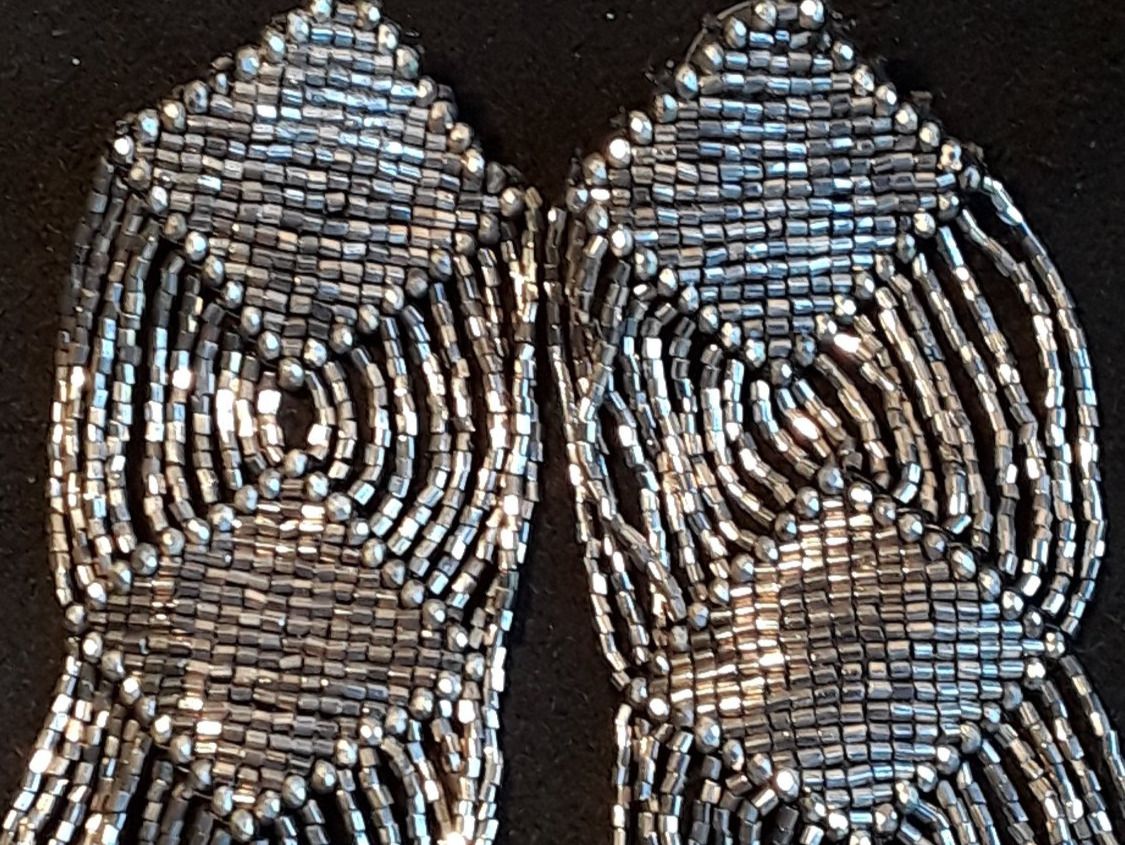Orecchini pendenti & Orecchini a lobo: Vintage trendige Silberperlchen Ohrhänger – Usato da Zürich venduto da helsan