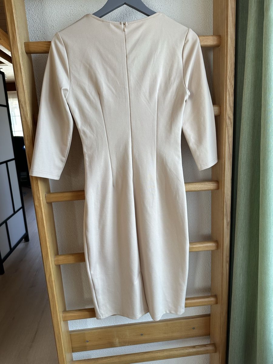 Vestiti: Elegantes Kleid Gr. 36 in Beige – Usato da Weinfelden venduto da Kud 1