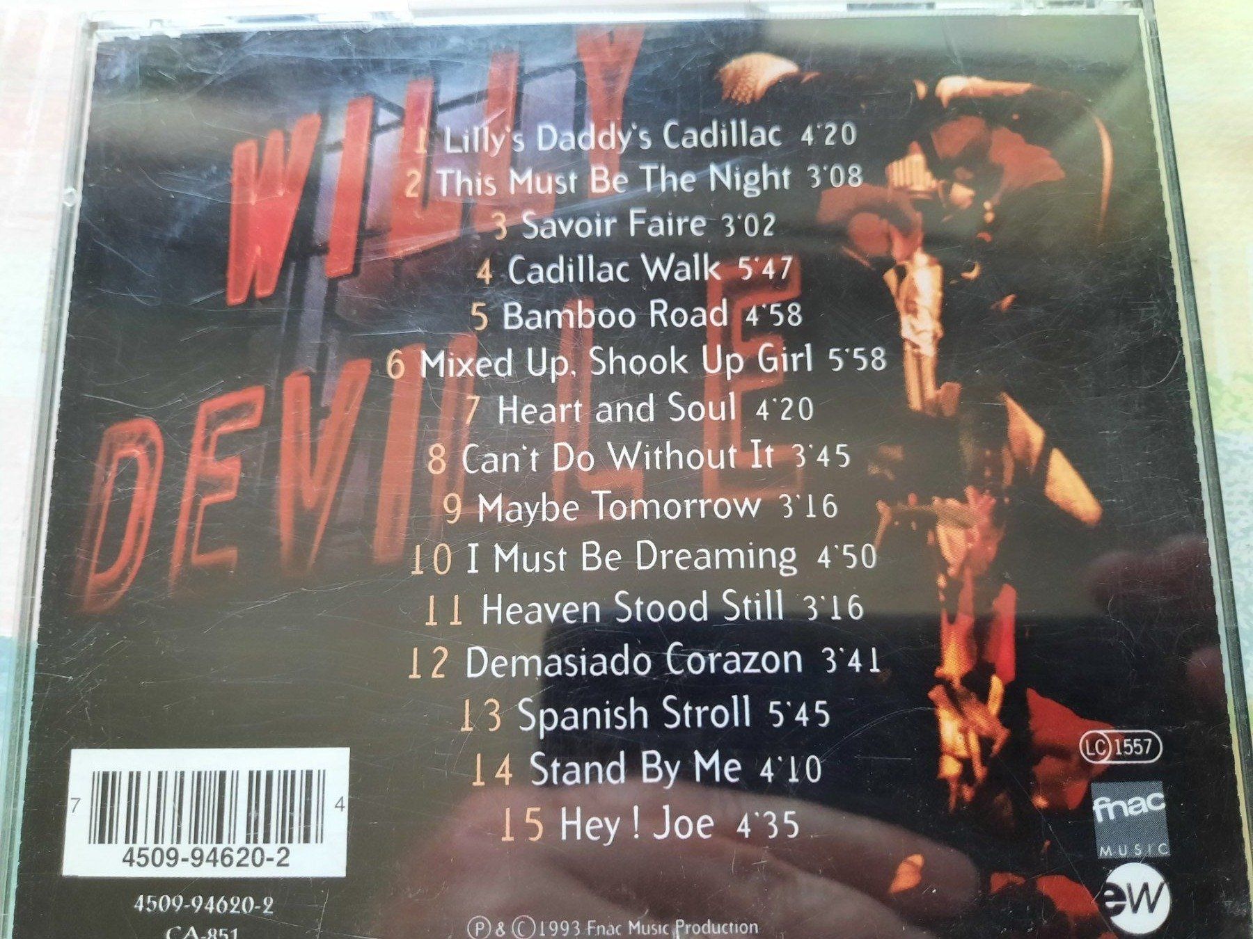 CDs: Cd Willy Deville - Live Greatest hits 76 - 93 – D'occasion à Pully par bro_n52j 2