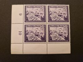 Deutsches Reich Viererblock Briefmarken postfrisch