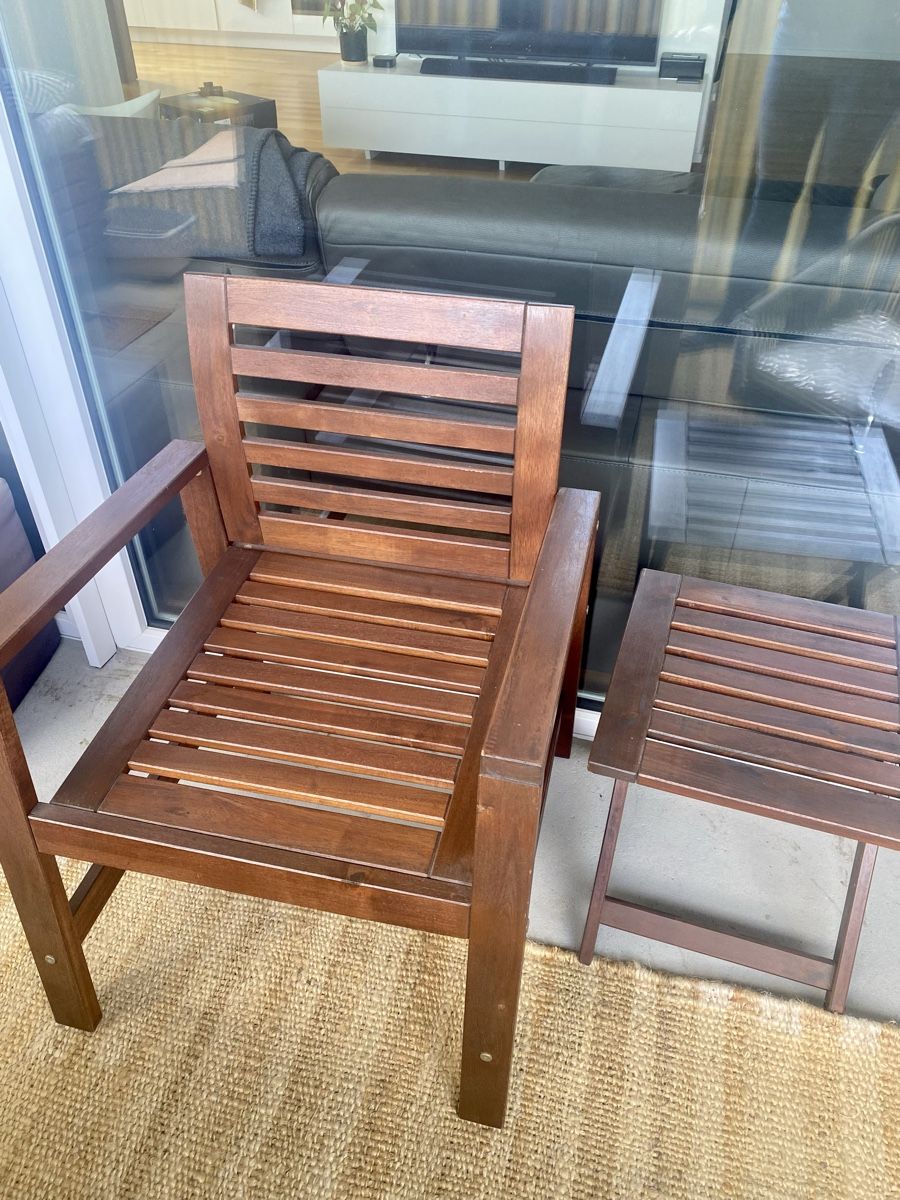 Ikea Poltrone: IKEA garden armchair with foldable table – Nuovo (secondo la descrizione) da Basel venduto da dav_md59