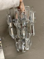 EGLO CALMEILLES Kristall-Wandleuchte Chrom – Designleuchte