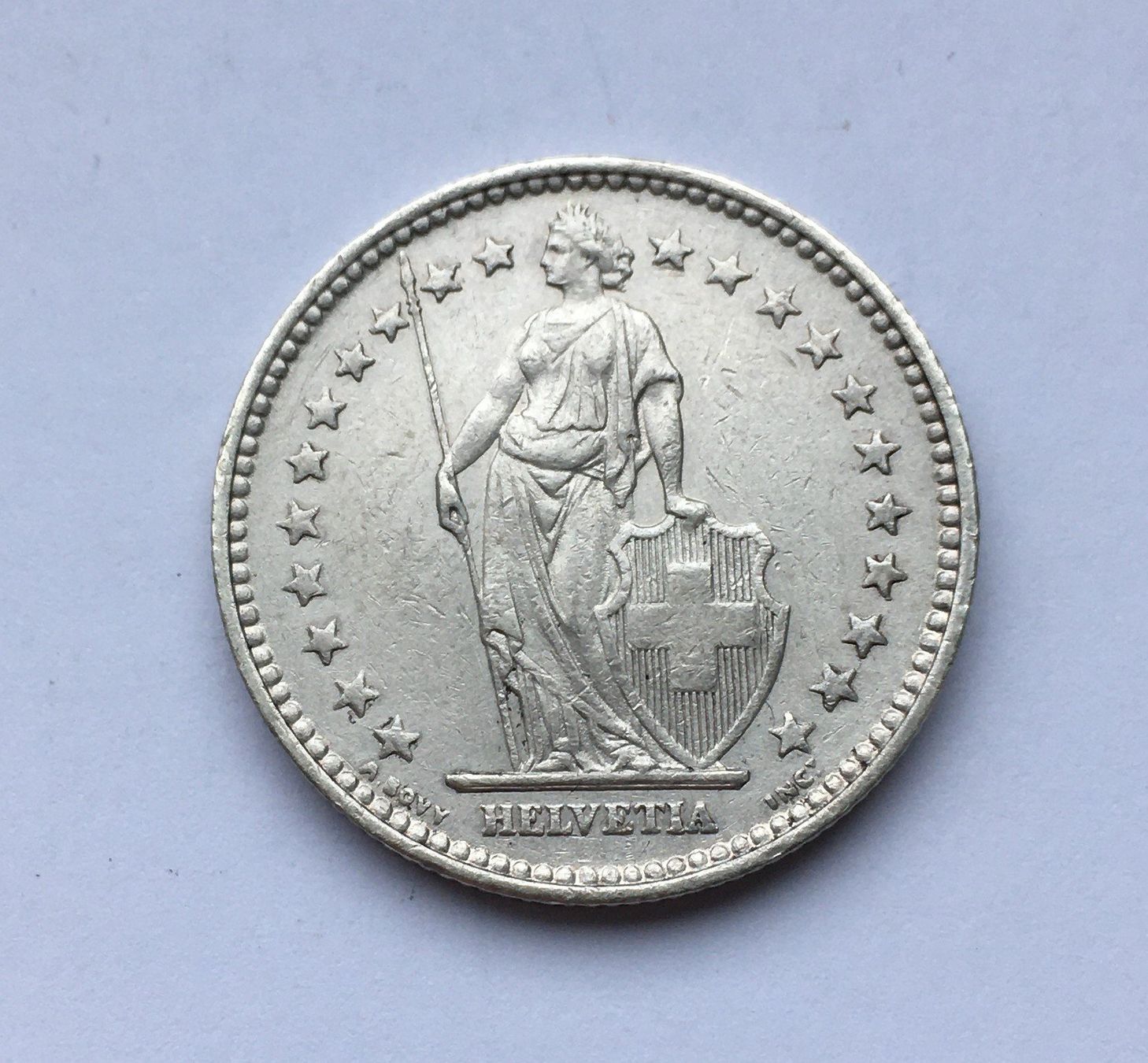 Tutti le monete: 1886 2 Franken vz+ – Usato da Kirchberg SG venduto da Zenhad69 1