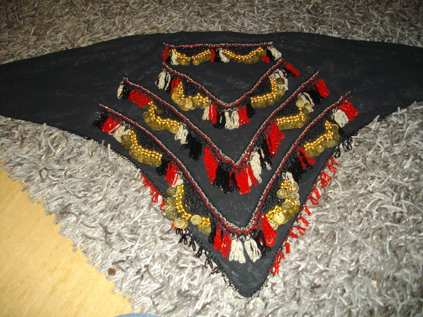 Foulard & Sciarpe: Bauchtanz dreieck- Tuch – Usato da Zürich venduto da protea59 2